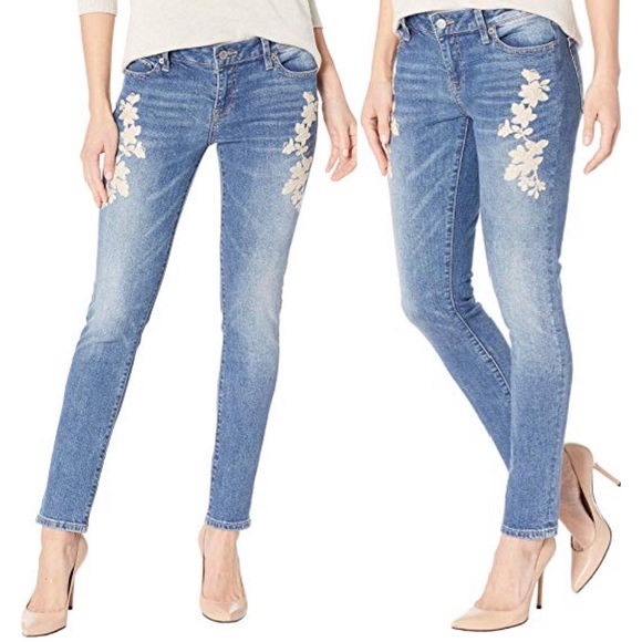 Lucky Brand Denim - Lucky Brand Lolita Skinny Jean Embroidered details